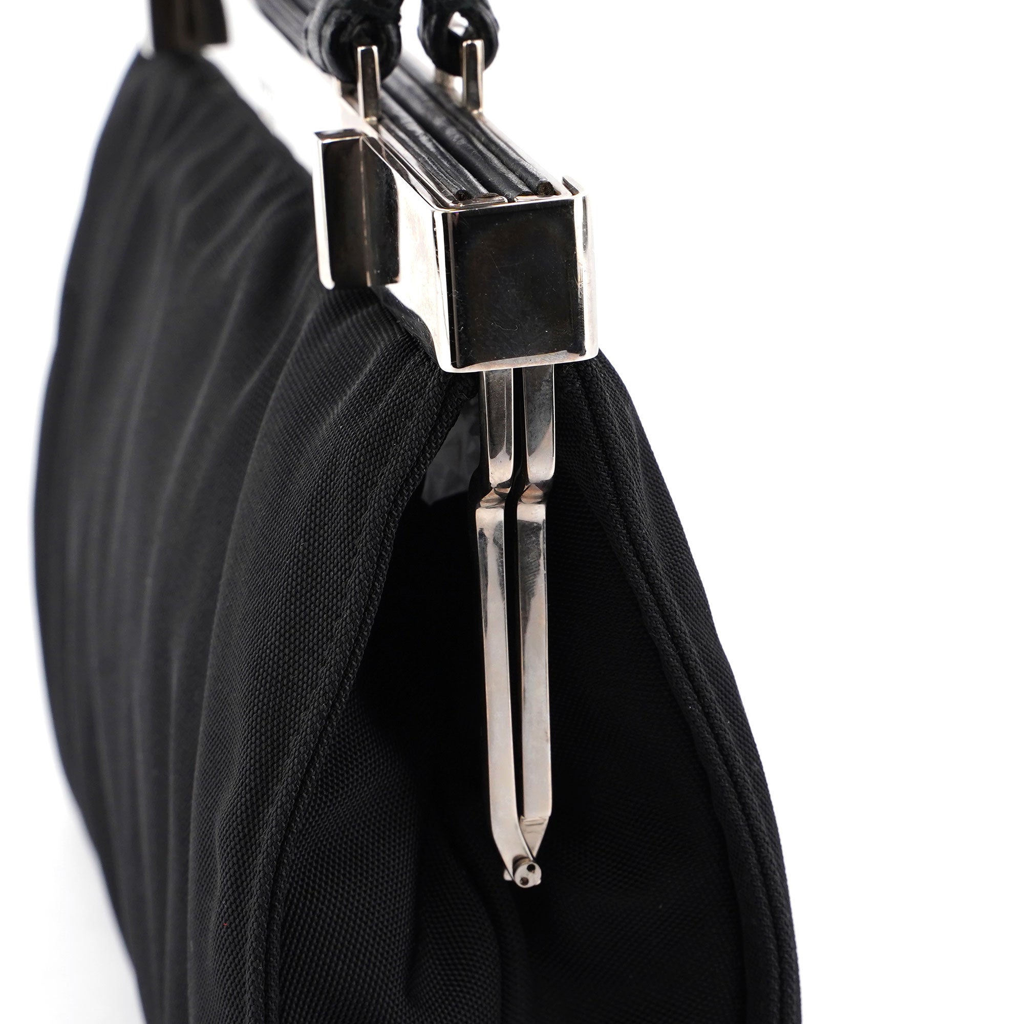 Black Canvas Gold Tote