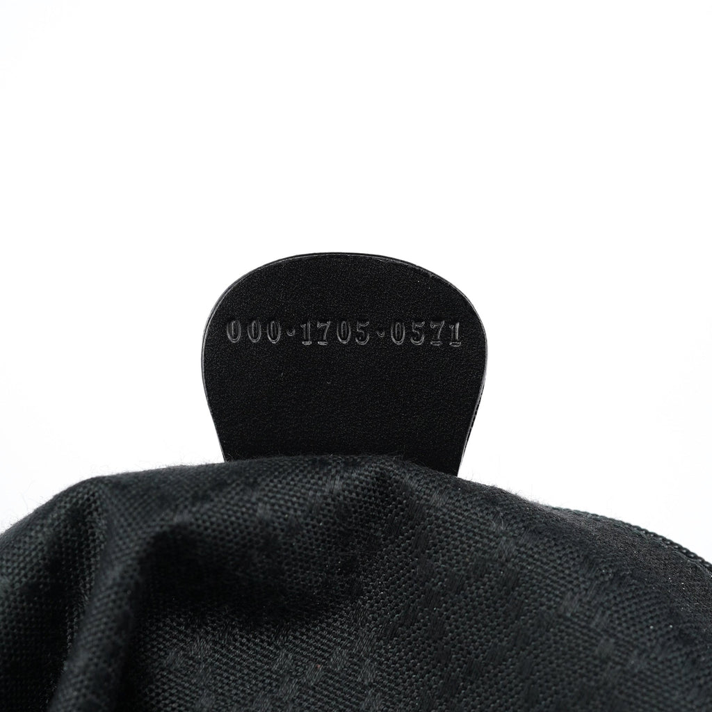 Black Canvas Square G Tote Bag
