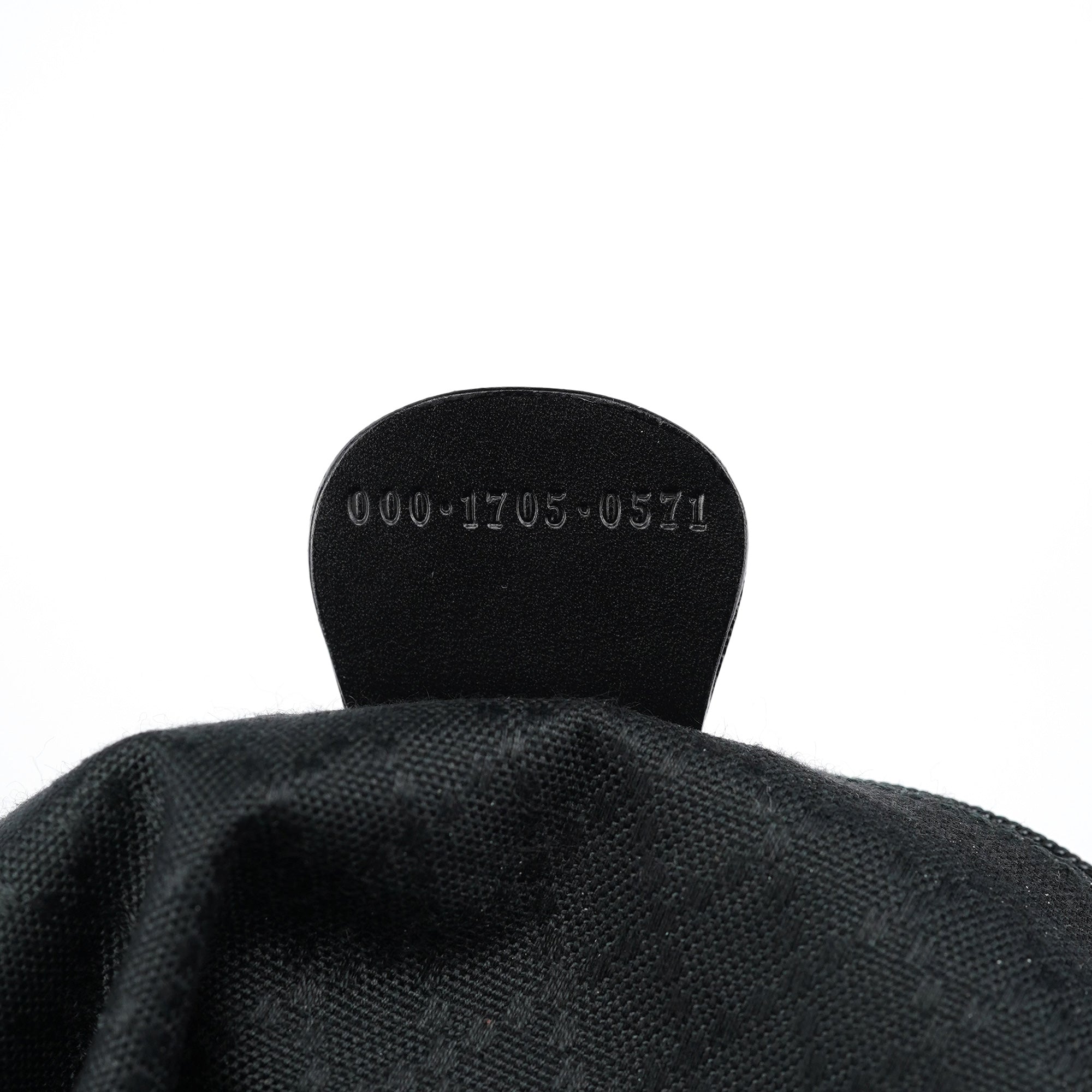 Black Canvas Square G Tote Bag