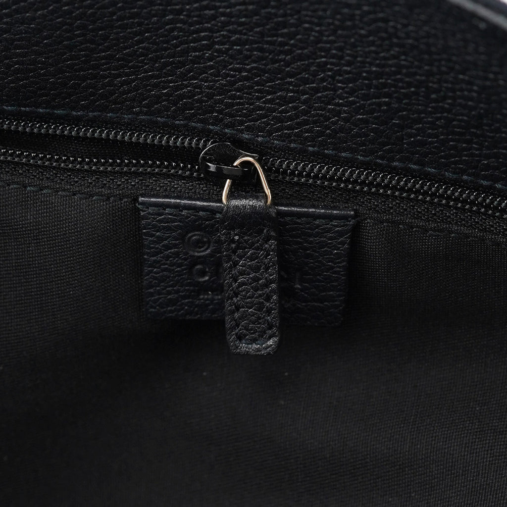 Black Canvas Tote Bag