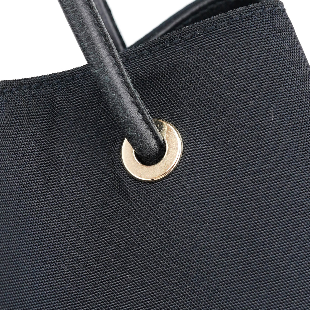 Black Canvas Tote Bag