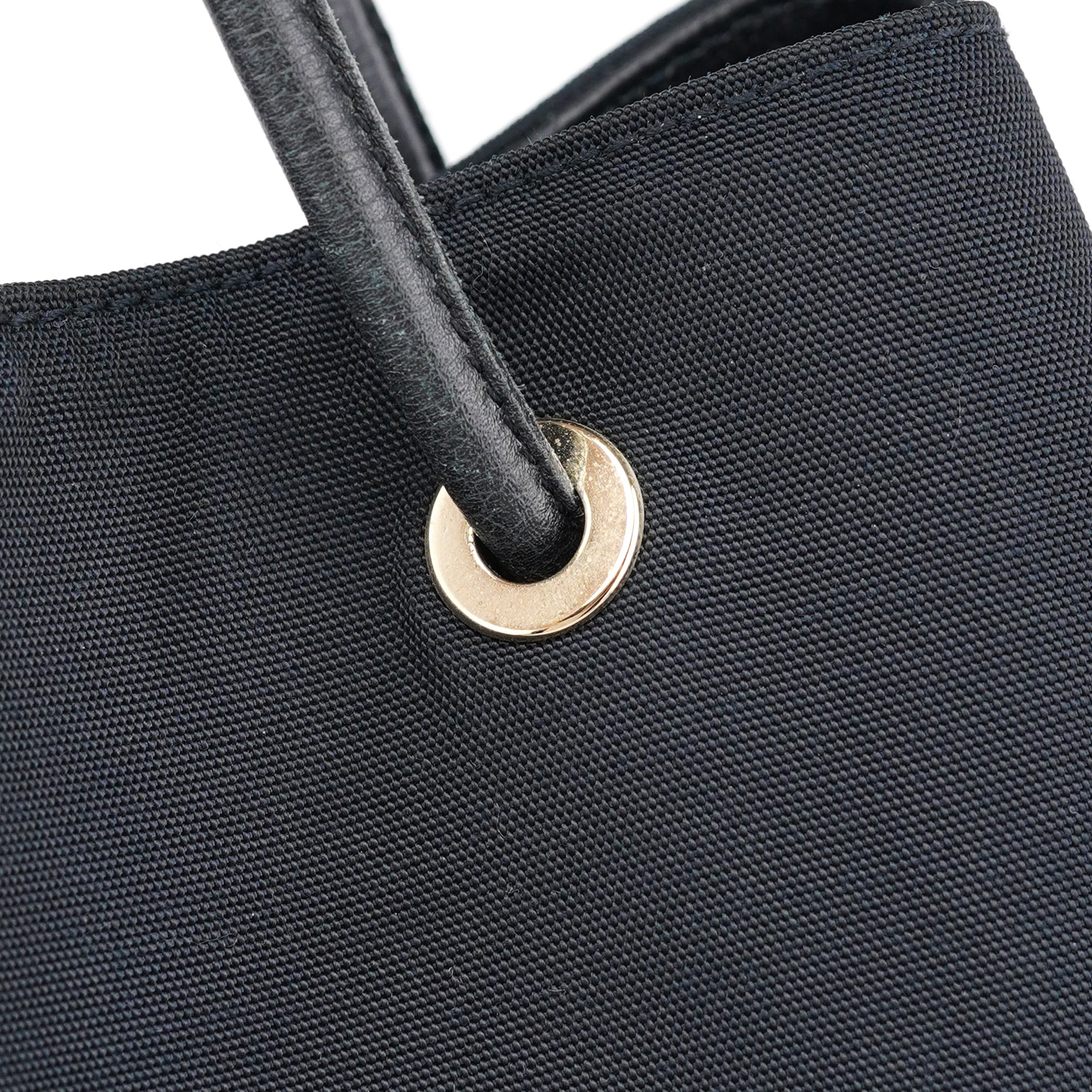 Black Canvas Tote Bag