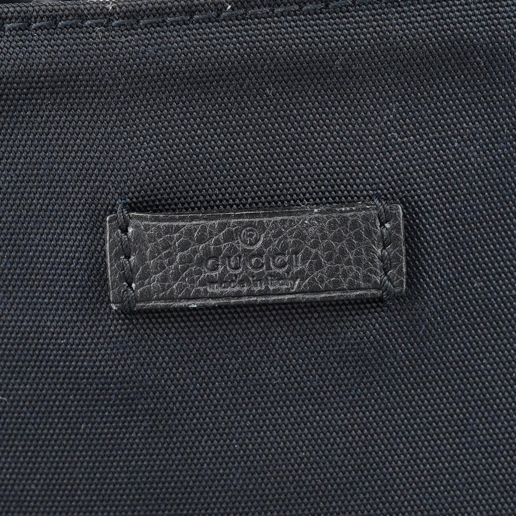 Black Canvas Tote Bag
