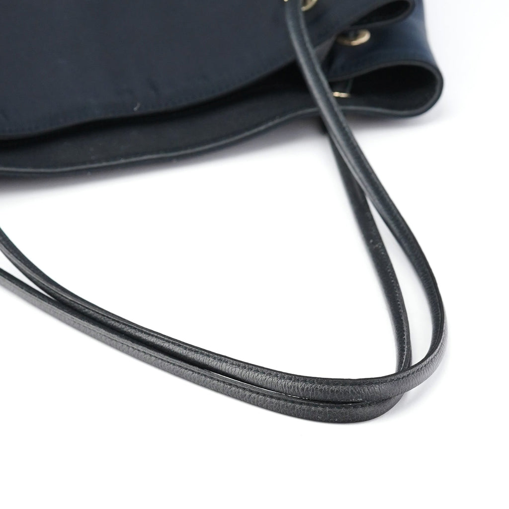 Black Canvas Tote Bag