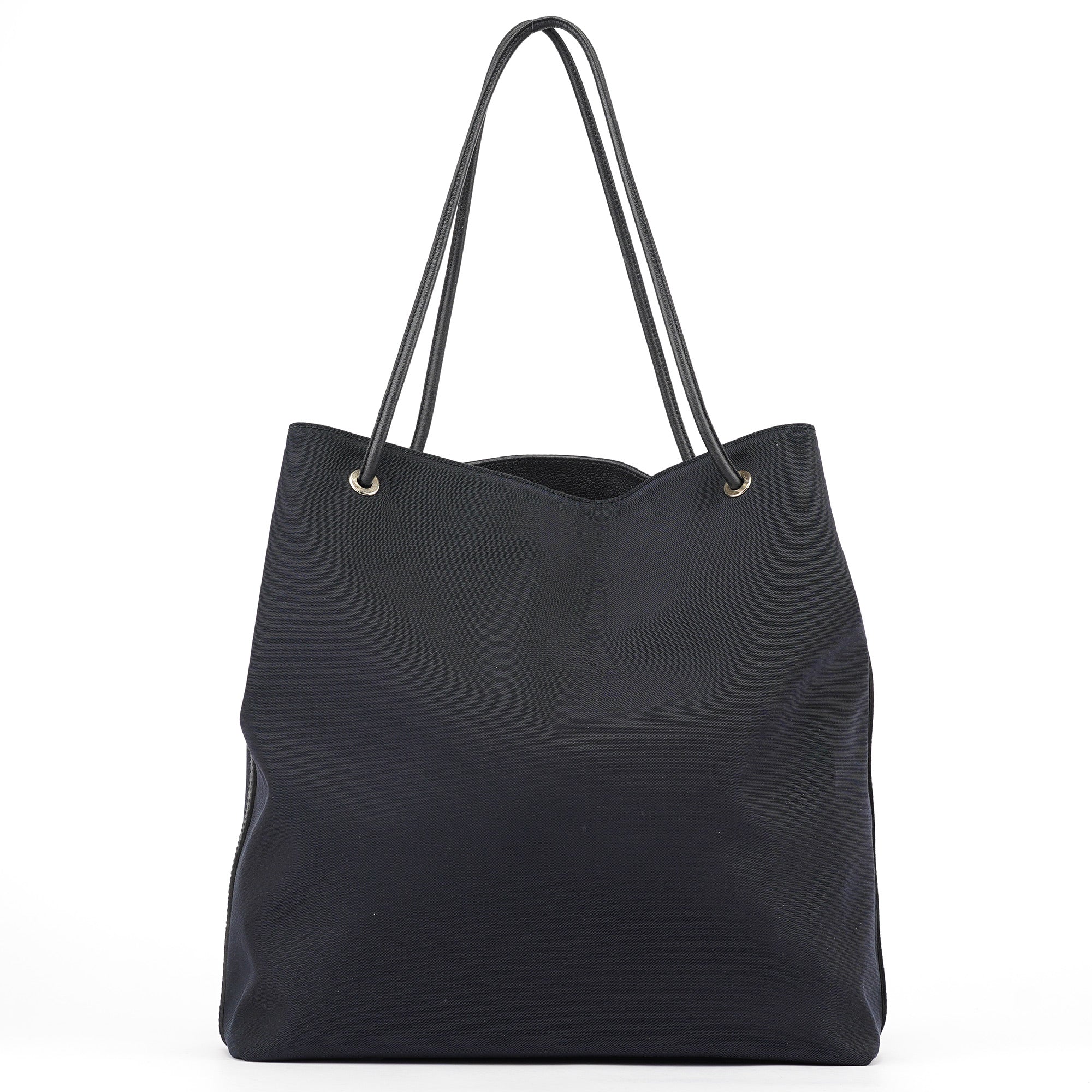 Black Canvas Tote Bag