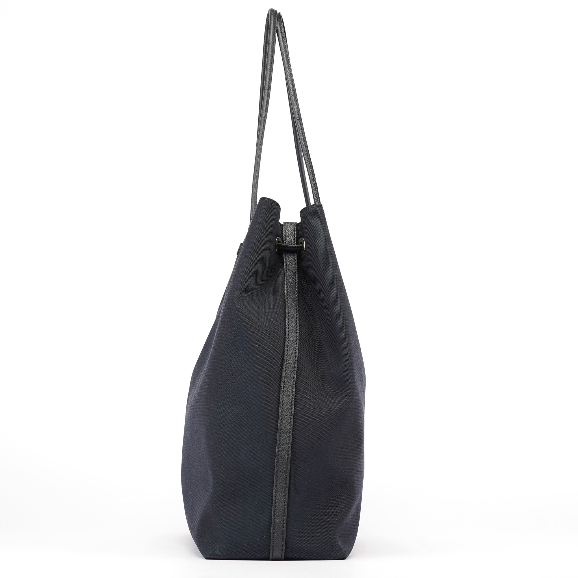 Black Canvas Tote Bag