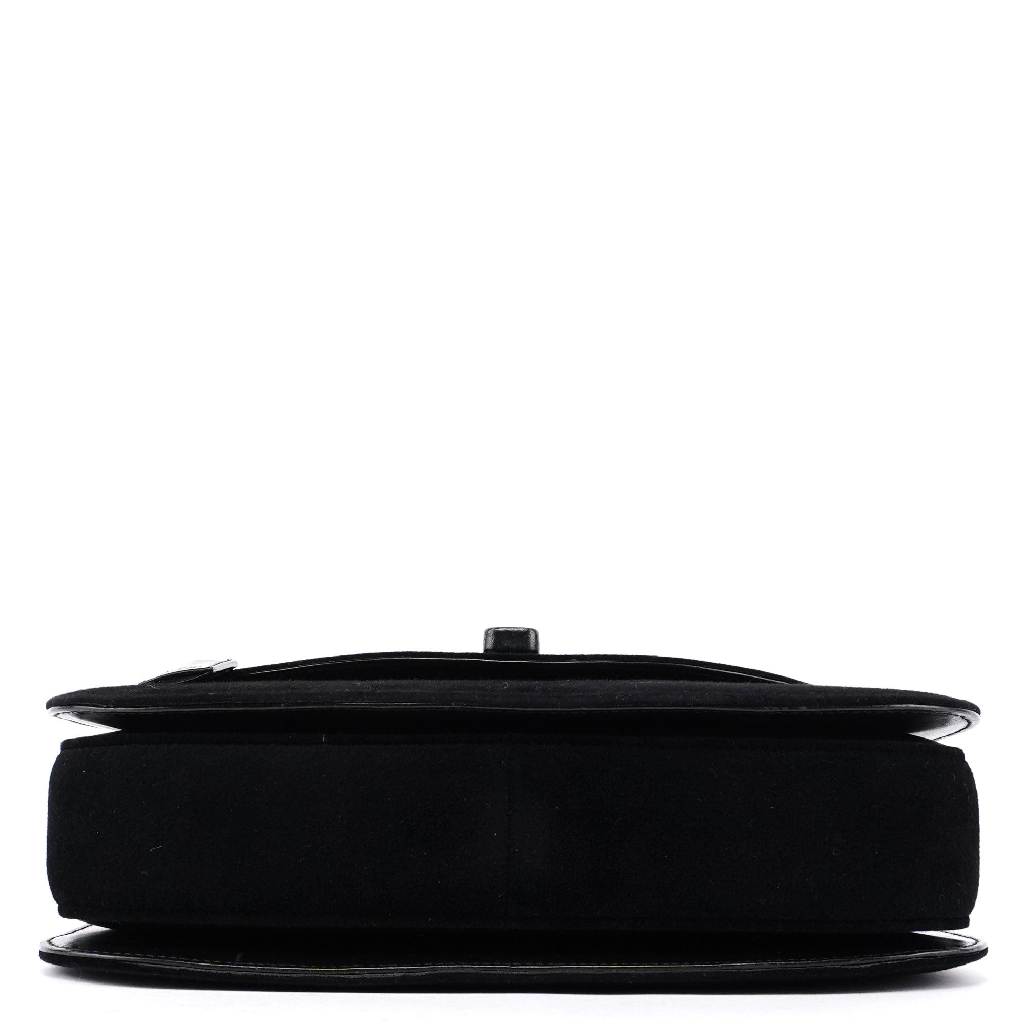 Black Flap Handbag