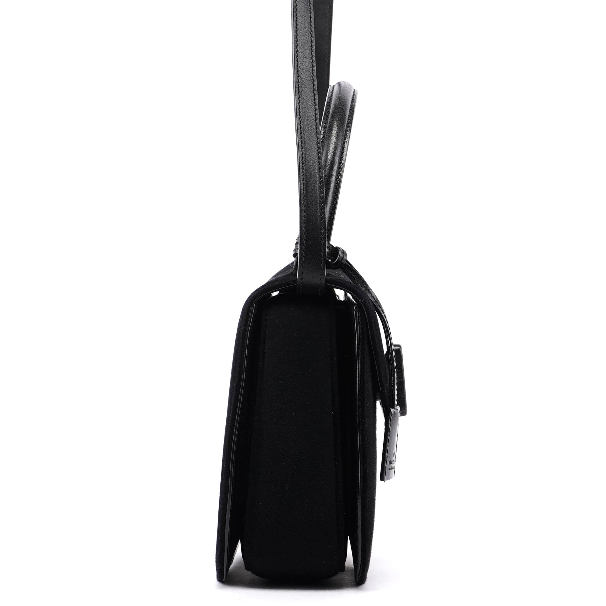 Black Flap Handbag