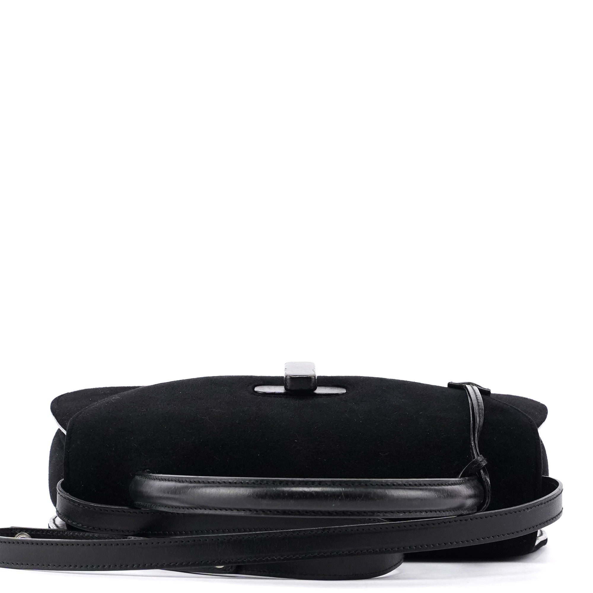 Black Flap Handbag