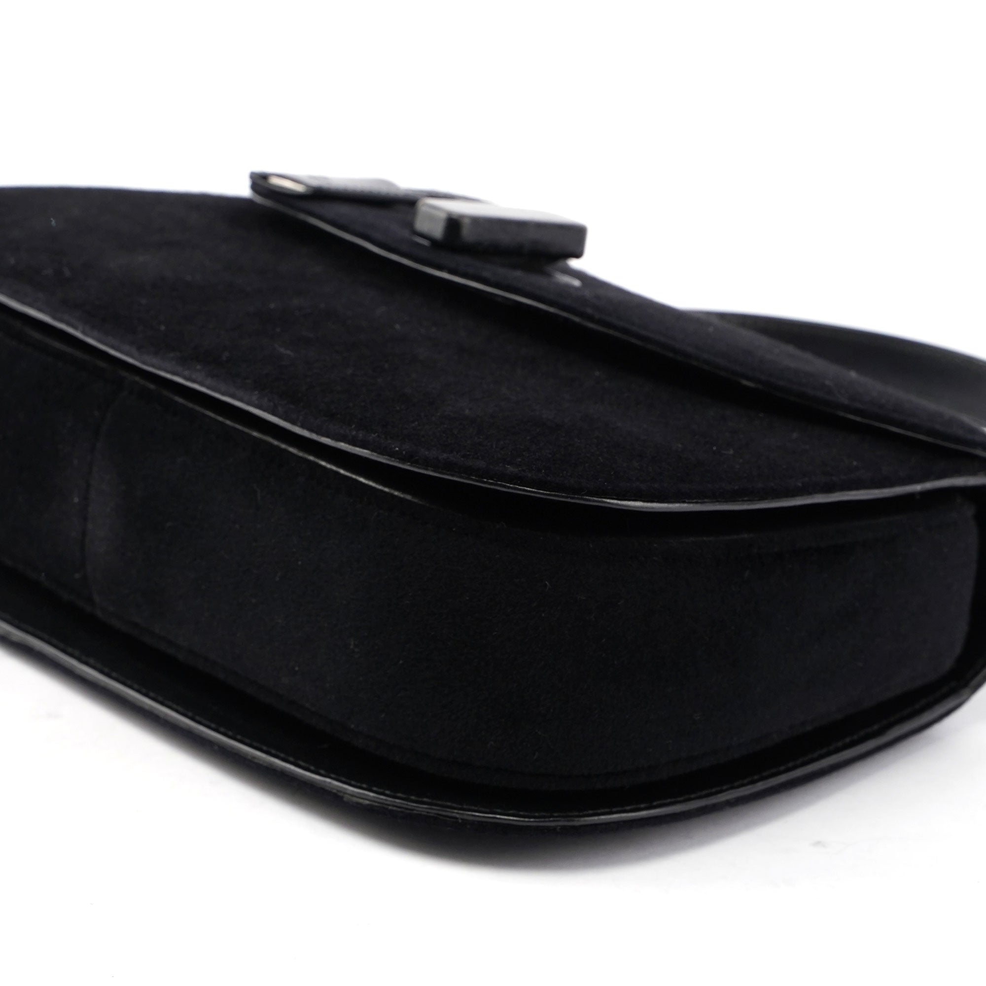 Black Flap Handbag