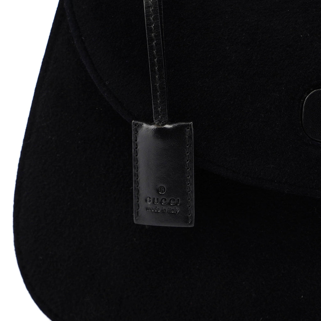 Black Flap Handbag