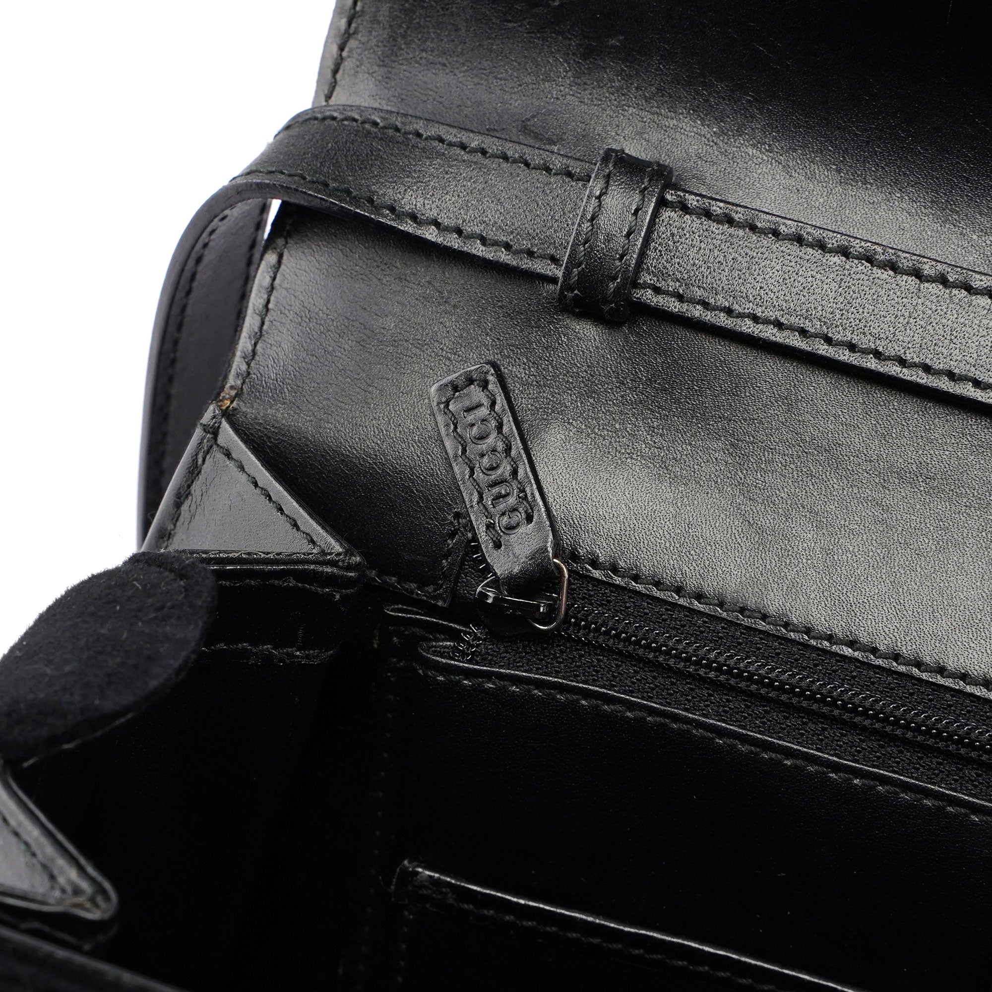 Black Flap Handbag
