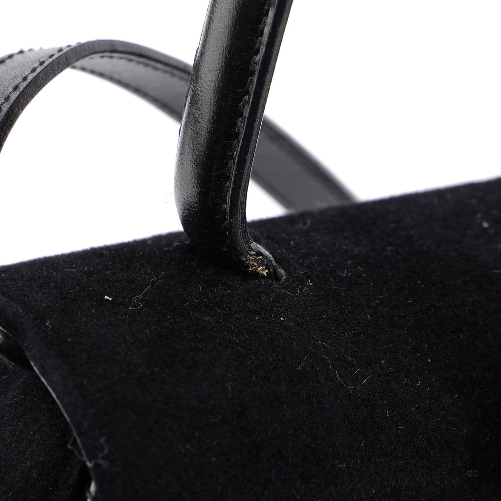 Black Flap Handbag