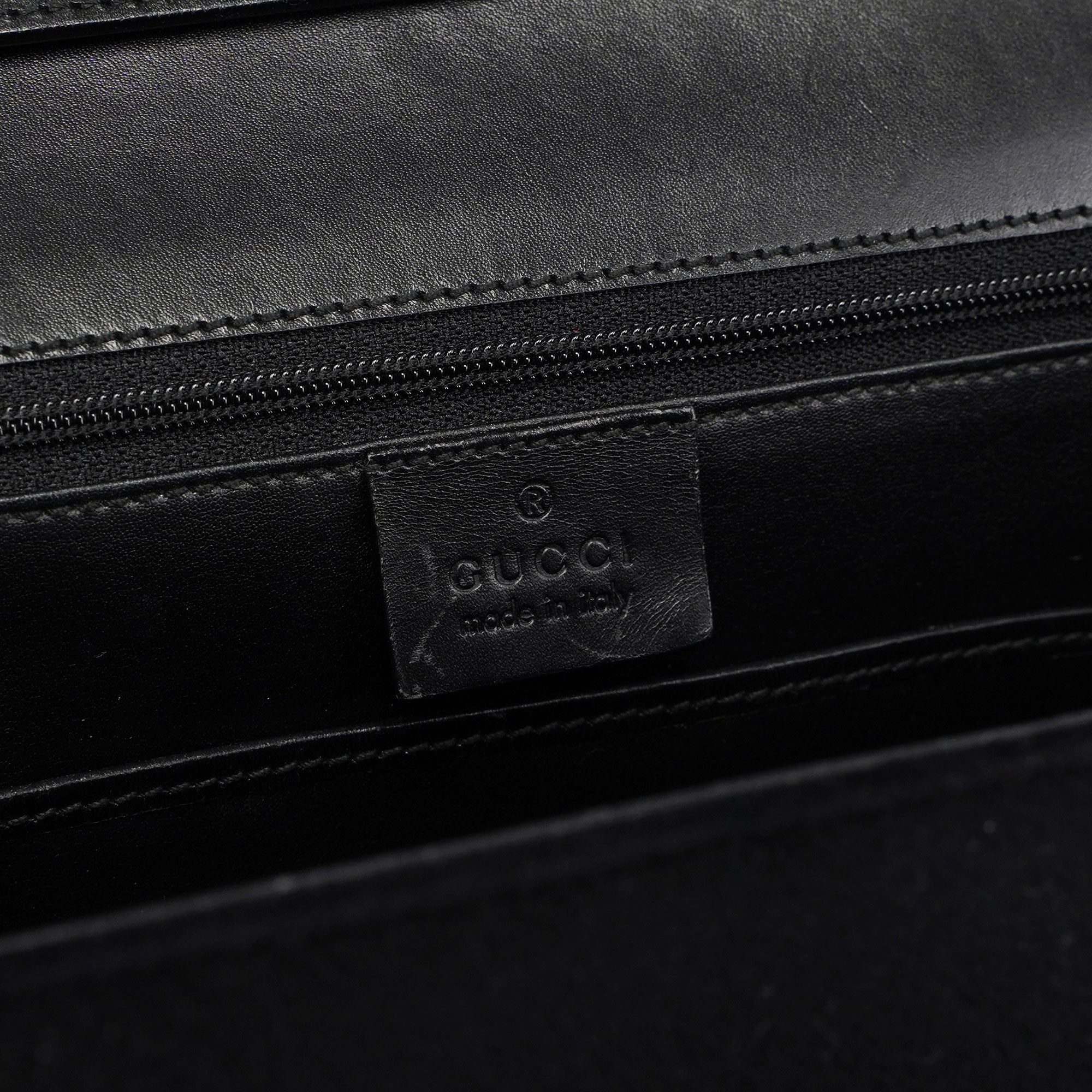 Black Flap Handbag