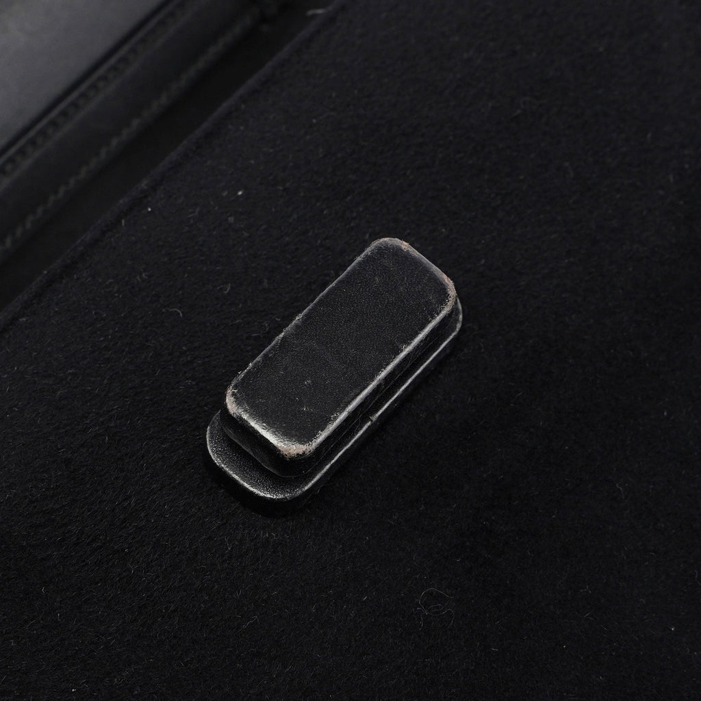 Black Flap Handbag