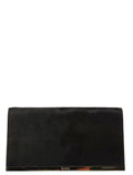 Dark Brown Fur Gold Plate Clutch Bag