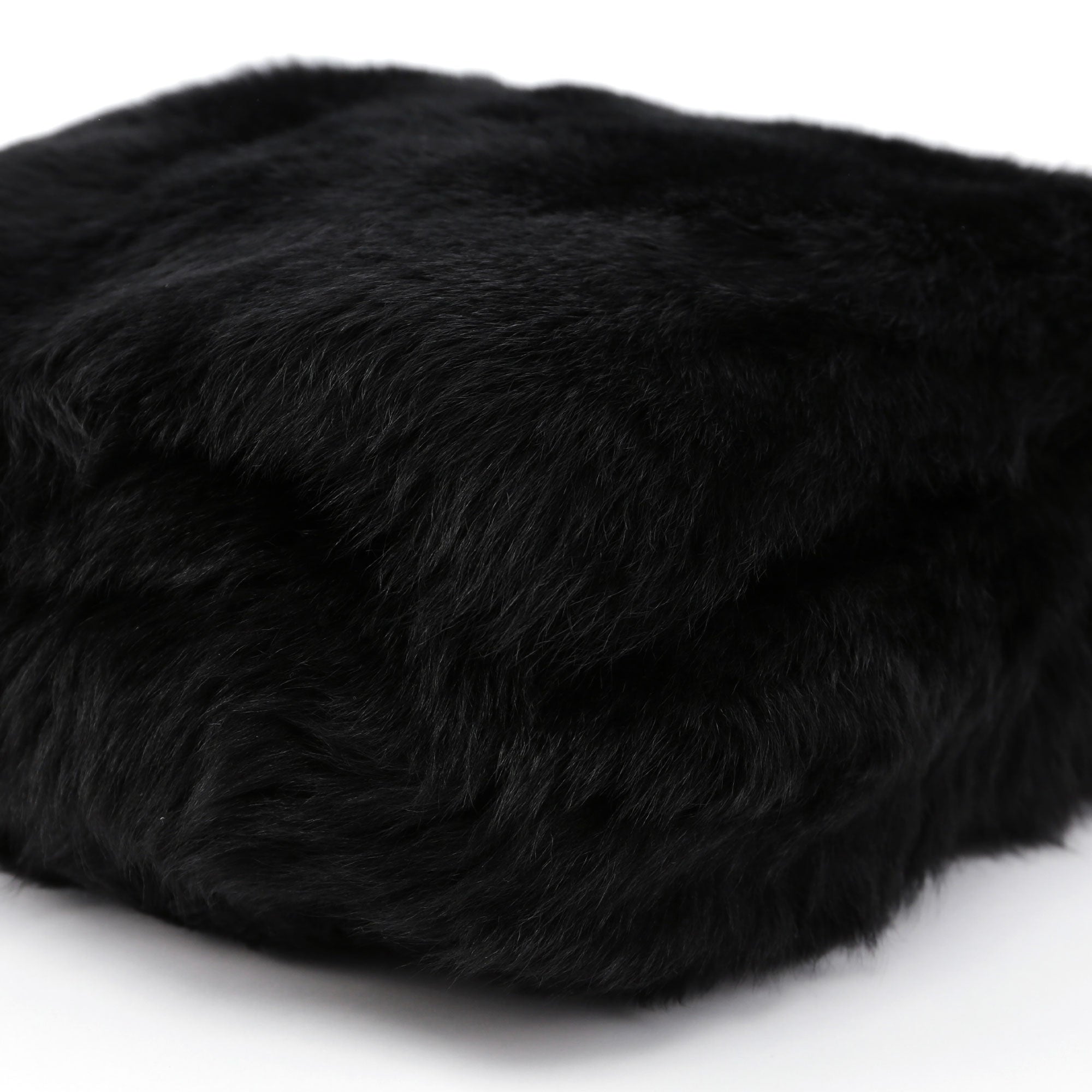 Black Mink Fur Shoulder Bag