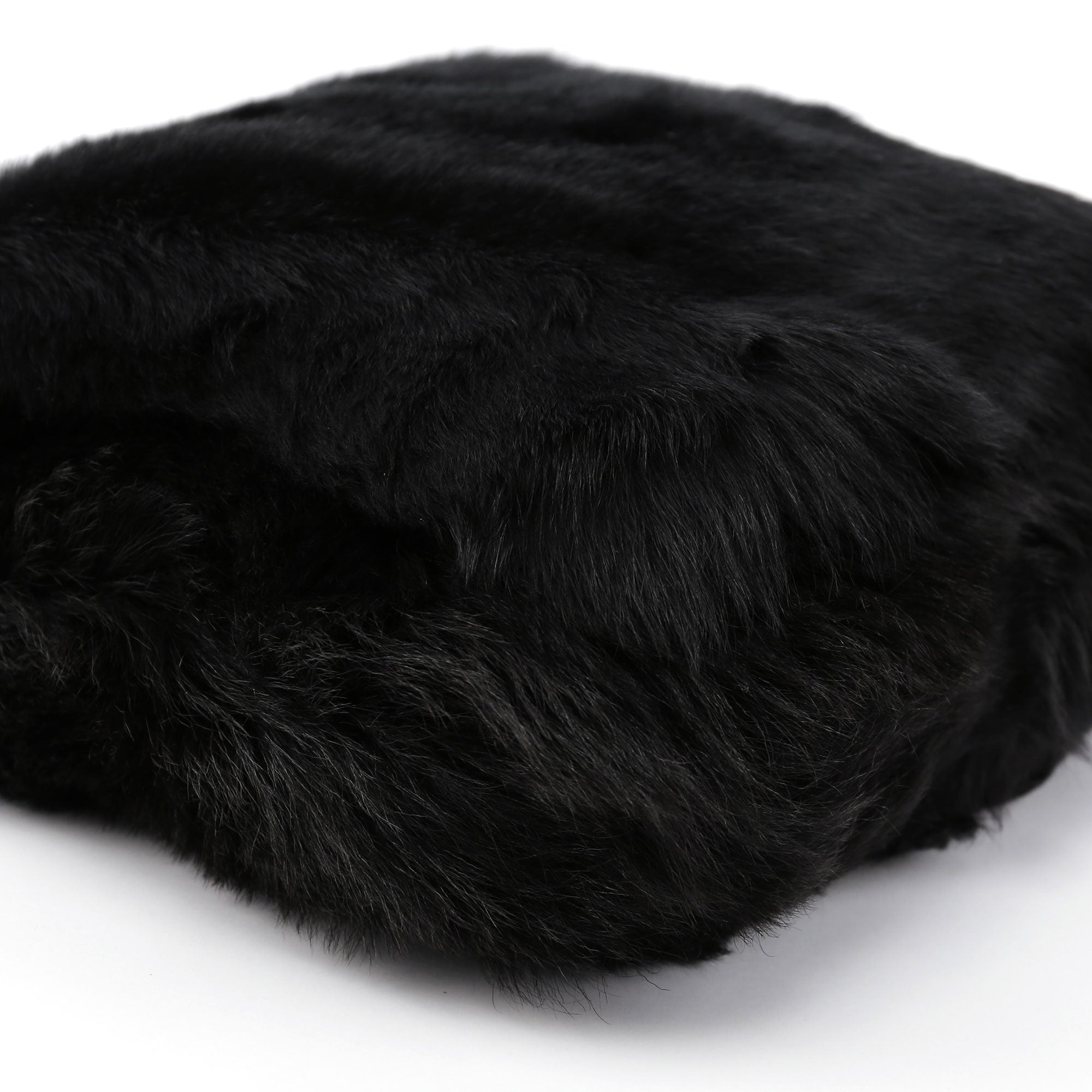 Black Mink Fur Shoulder Bag