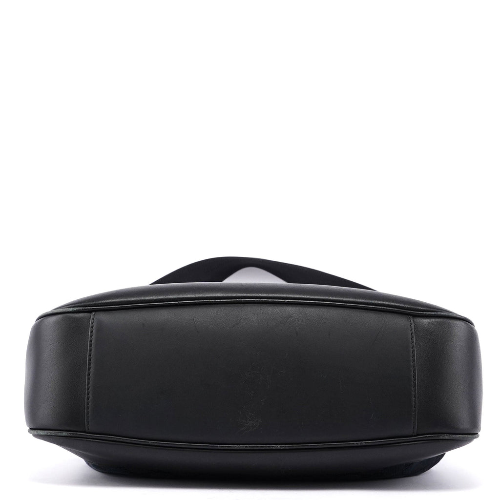 Black GG Bamboo Shoulder Bag 2-Way