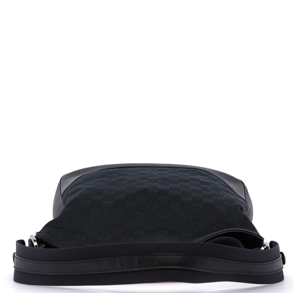 Black GG Bamboo Shoulder Bag 2-Way