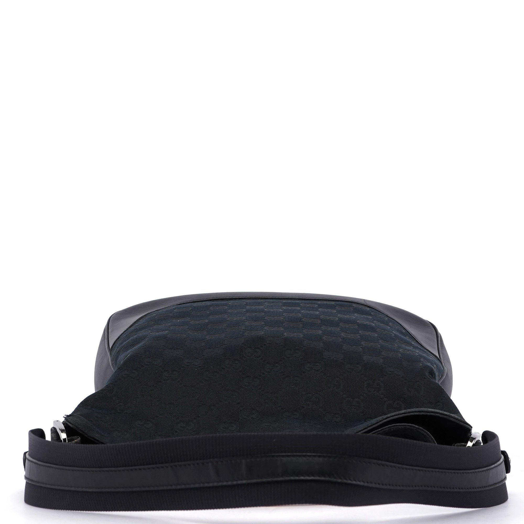 Black GG Bamboo Shoulder Bag 2-Way