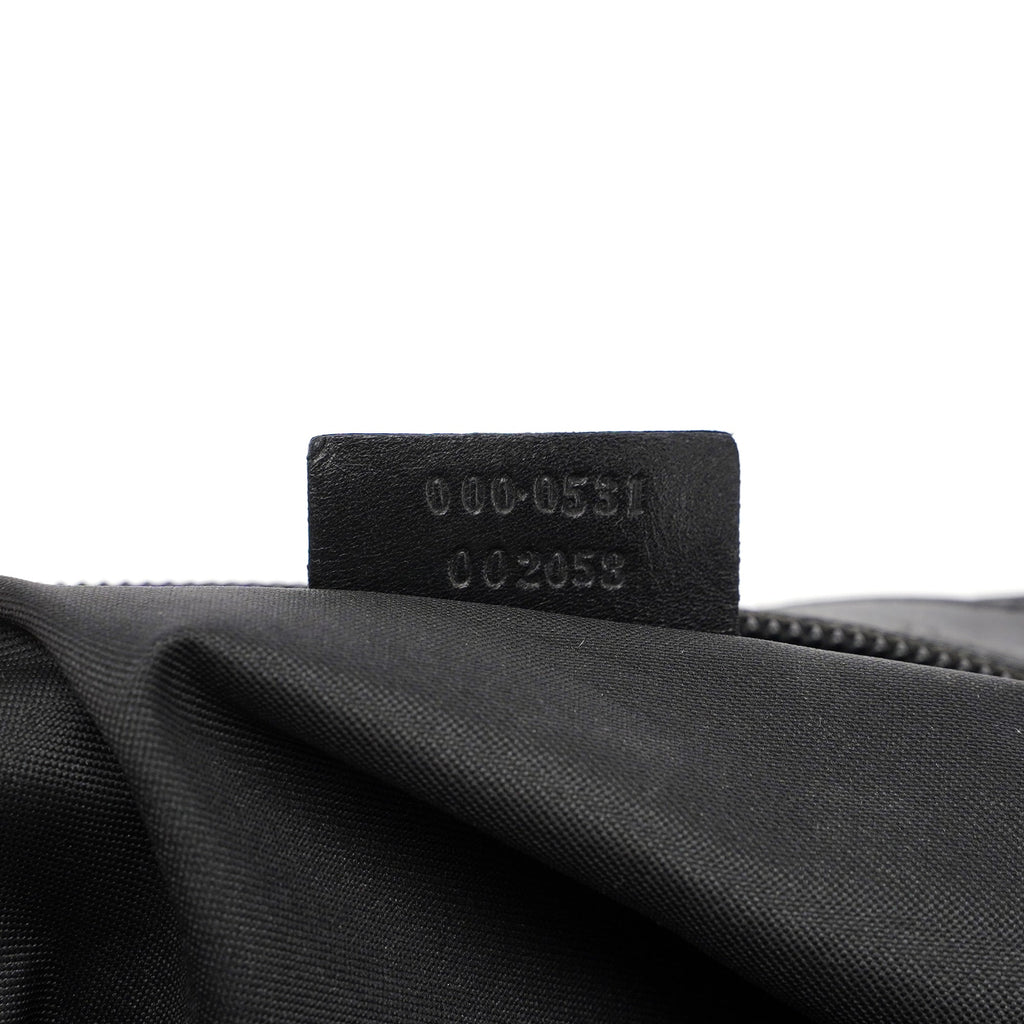 Black GG Bamboo Shoulder Bag