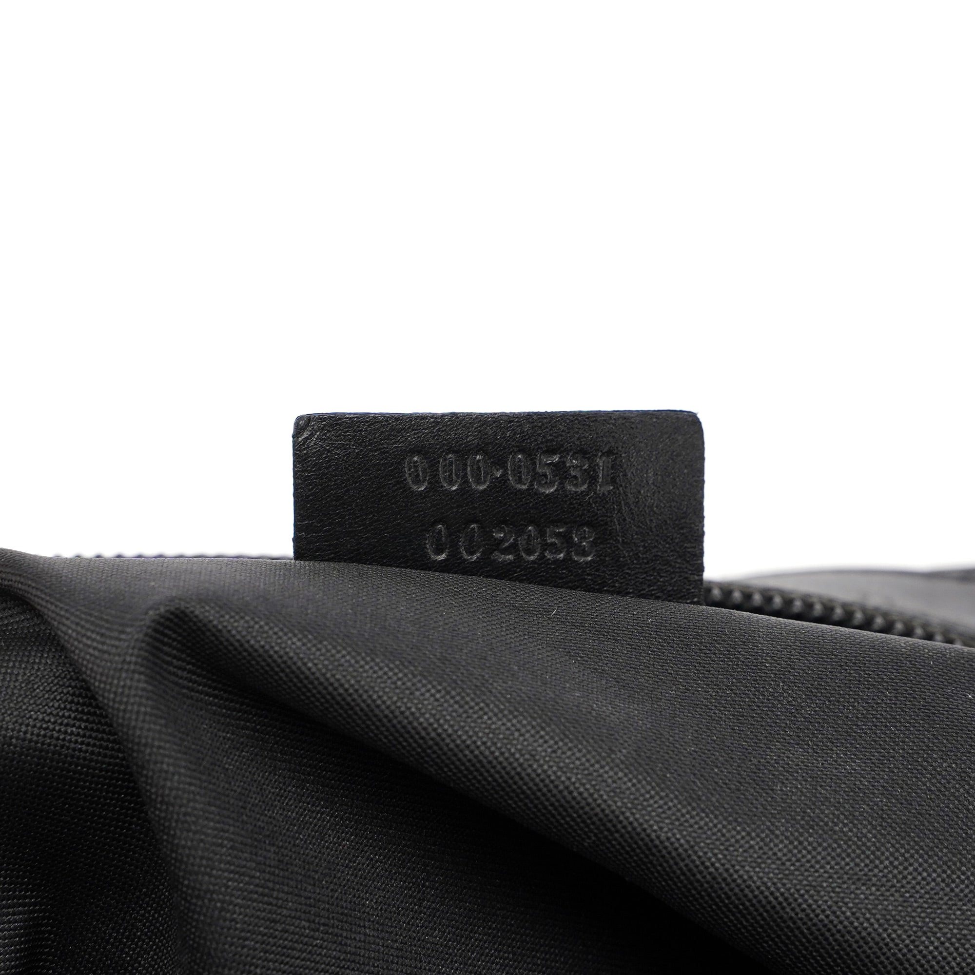 Black GG Bamboo Shoulder Bag