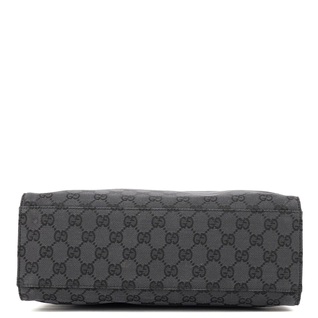 Black GG Bamboo Tote 2-Way