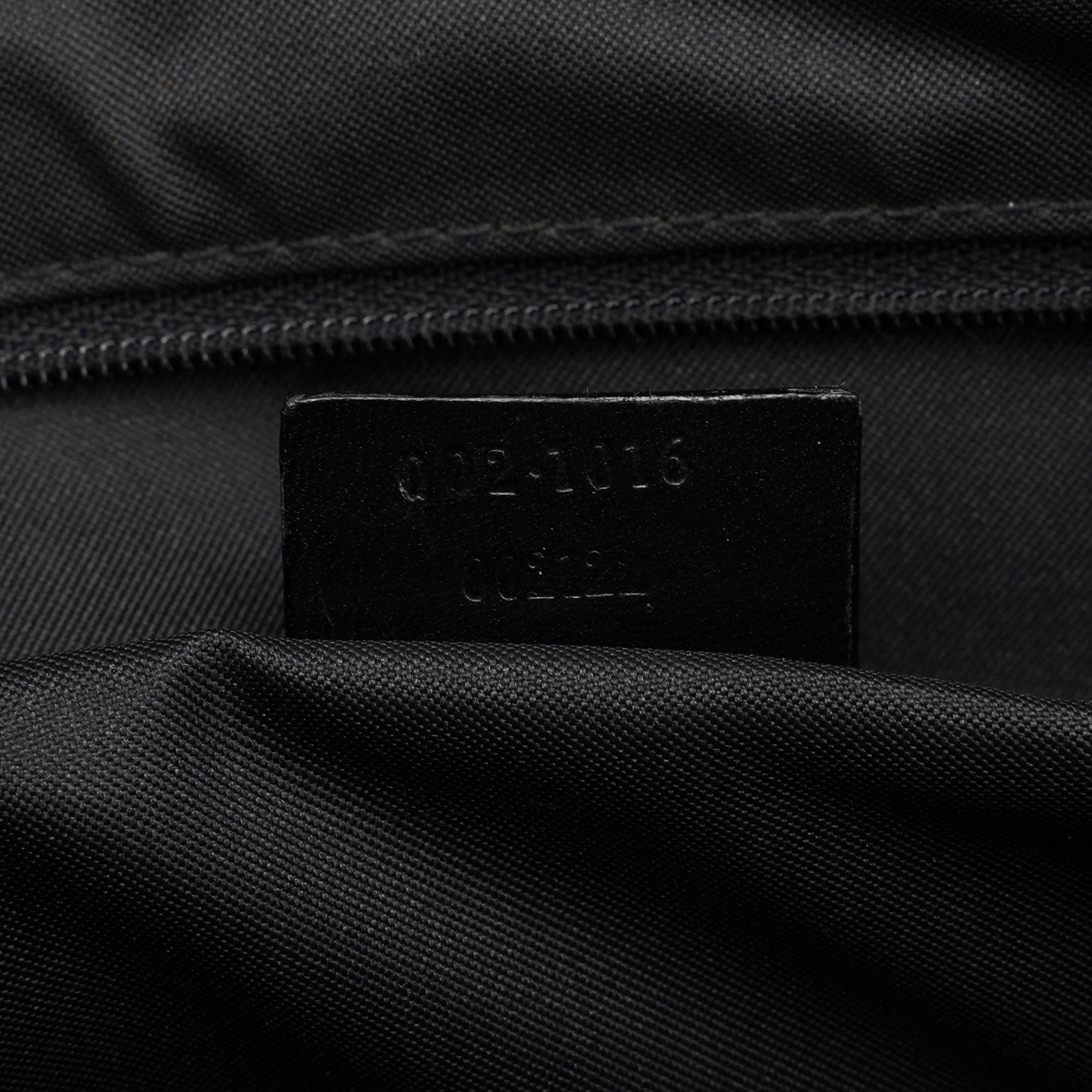 Black GG Bamboo Tote