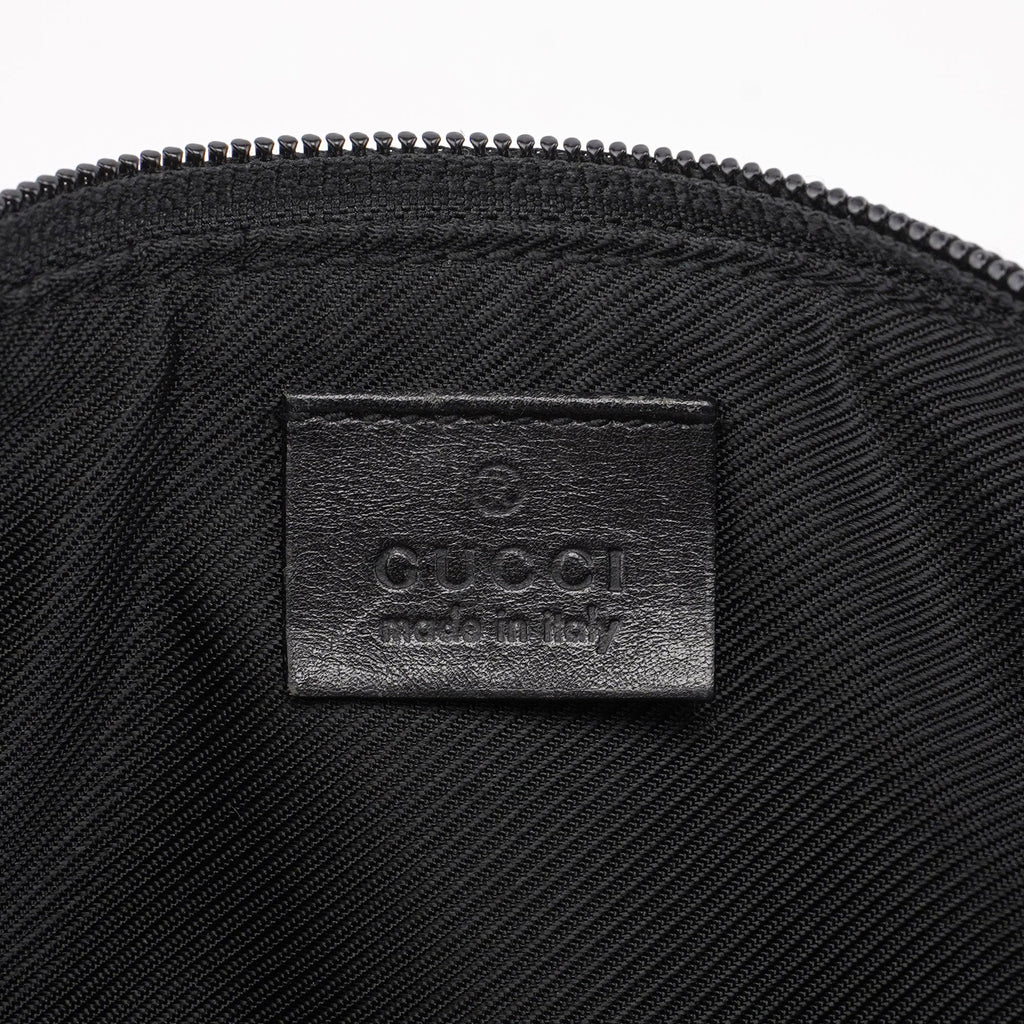 Black GG Boat Pochette