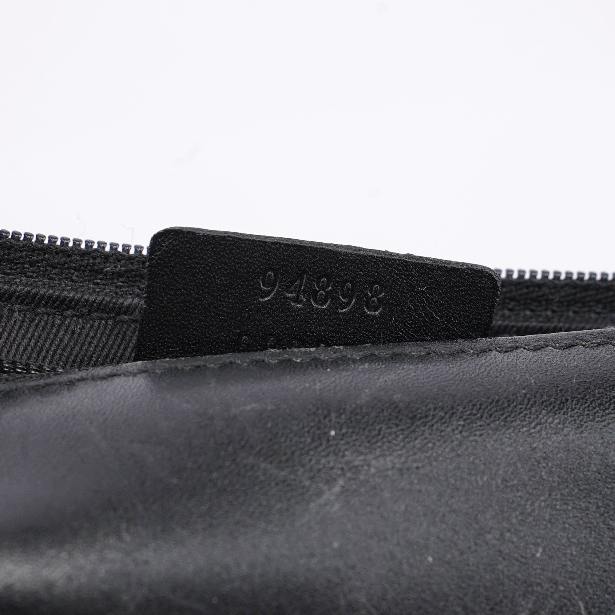 Black GG Canvas Calfskin Tote