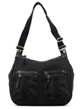 Black GG Canvas Crossbody Bag
