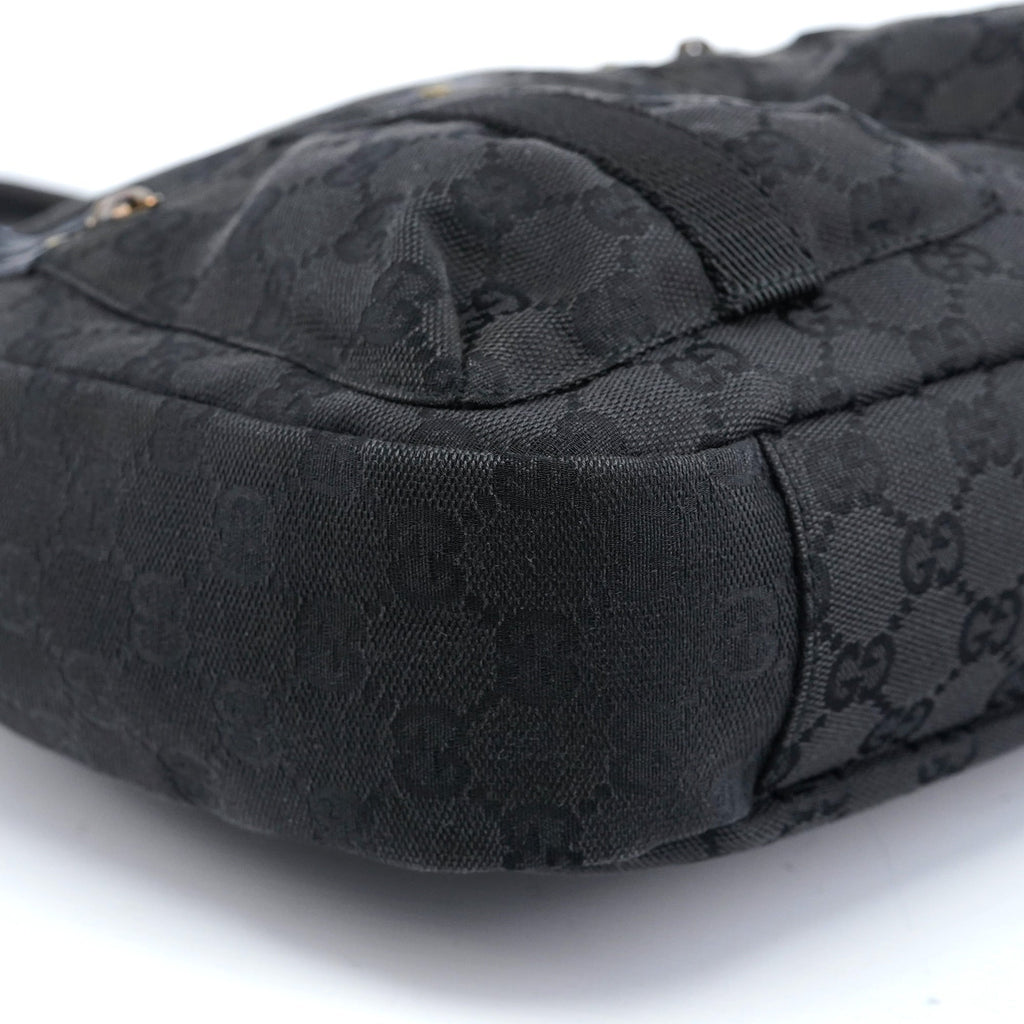 Black GG Canvas Crossbody Bag