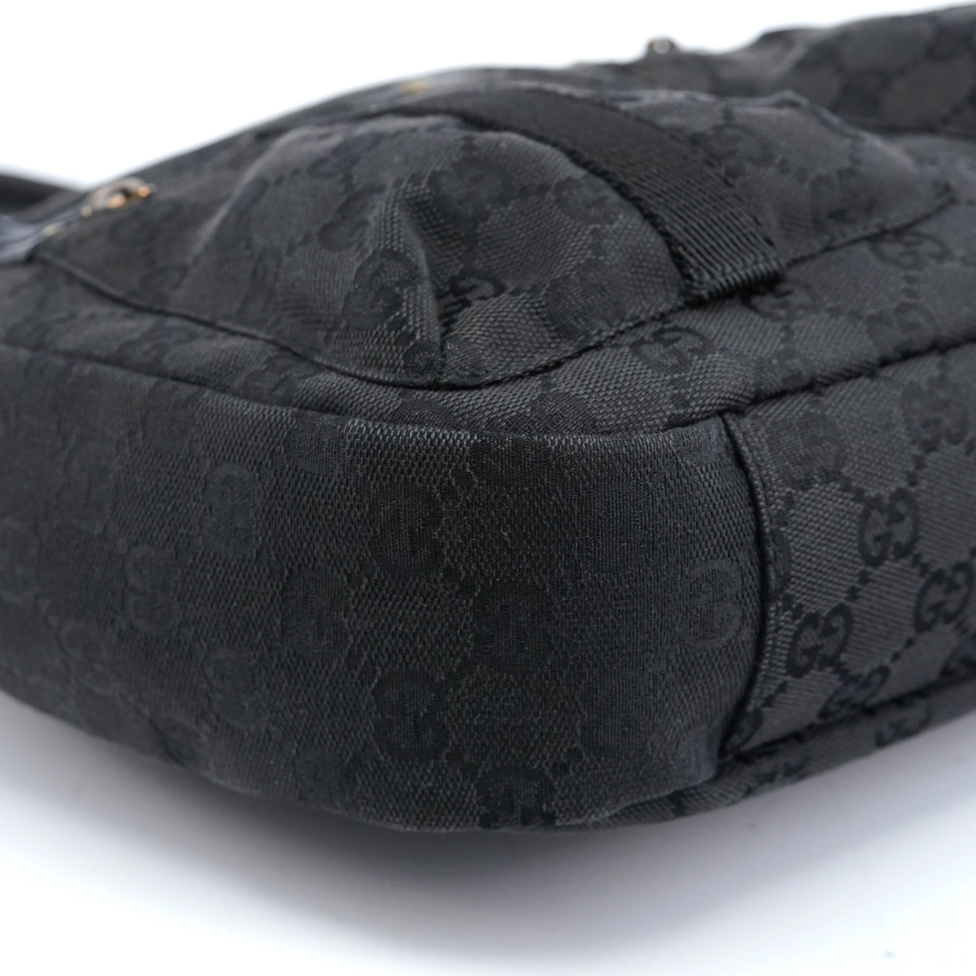 Black GG Canvas Crossbody Bag