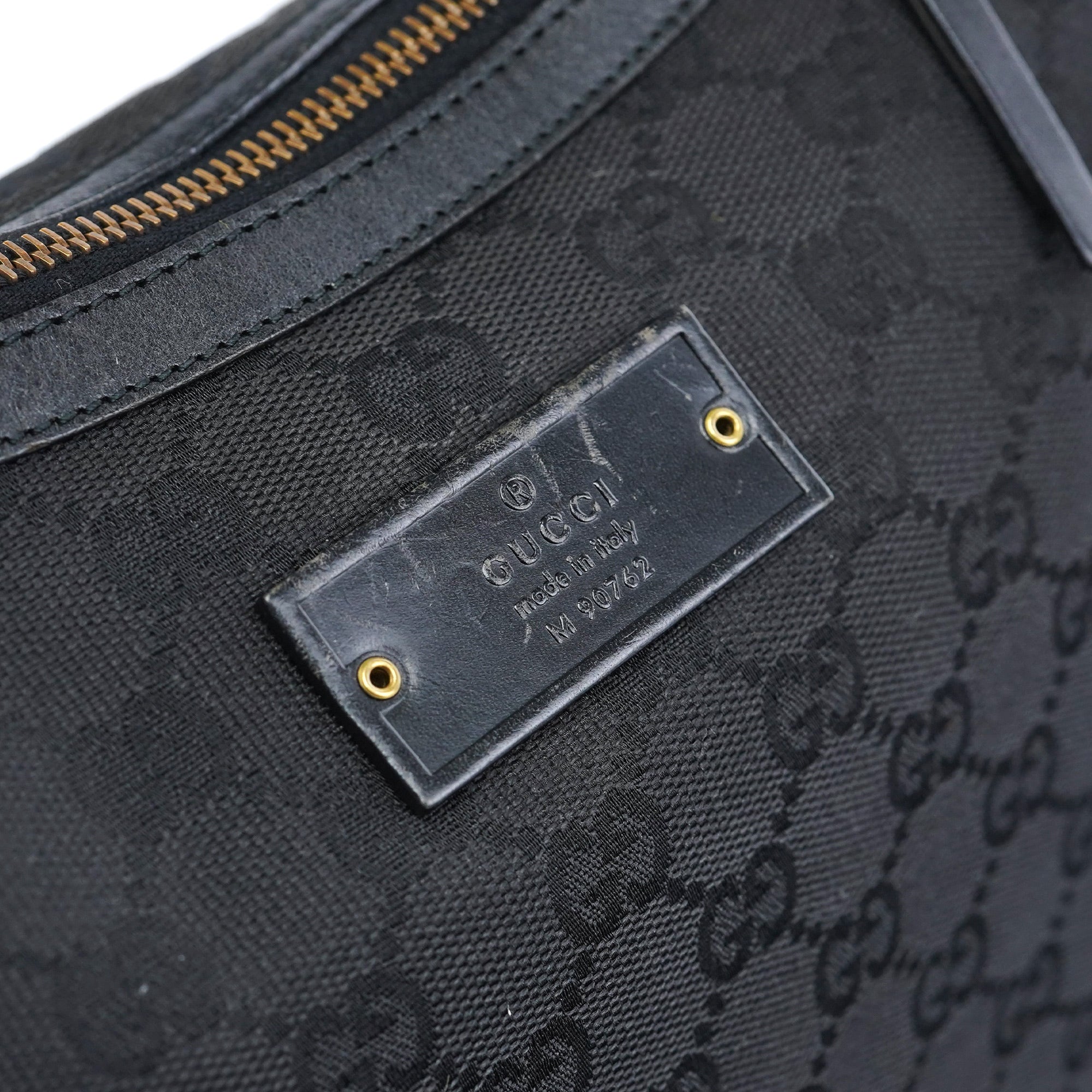 Black GG Canvas Crossbody Bag