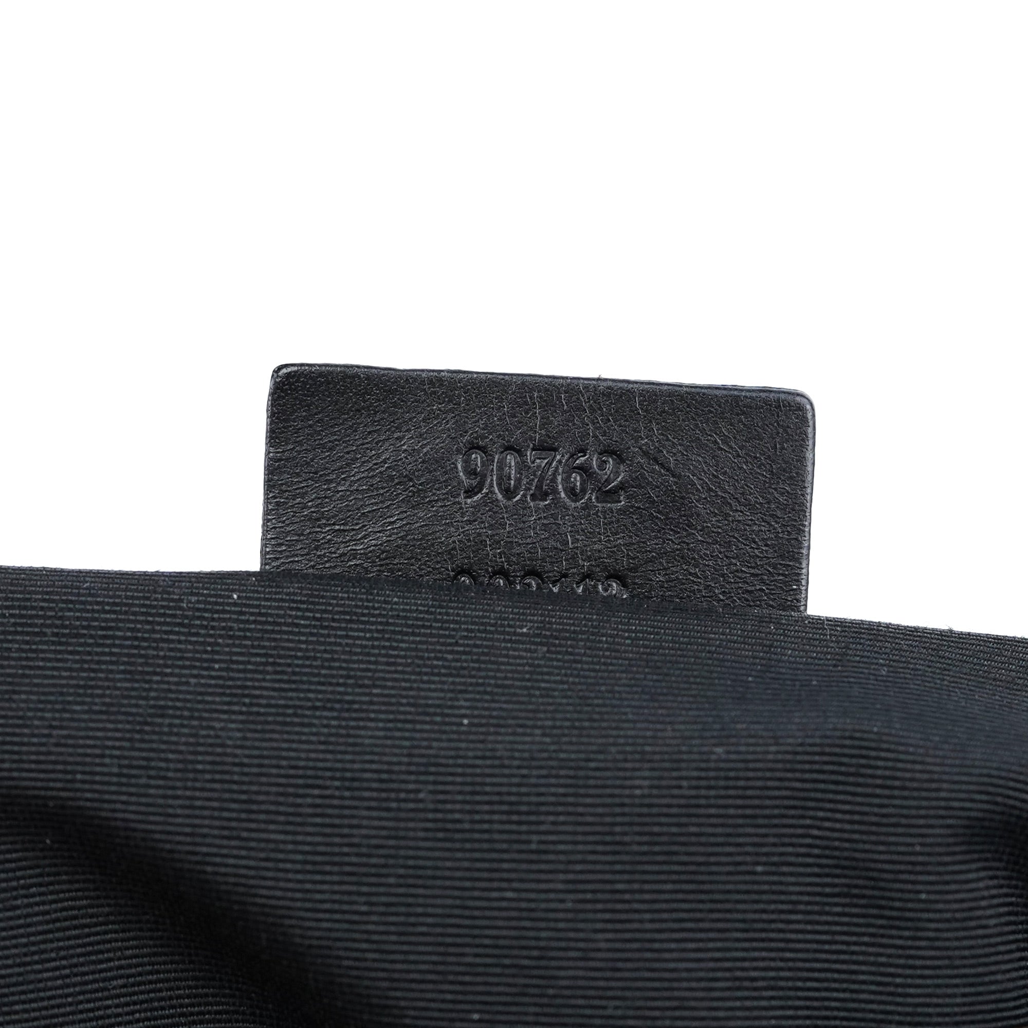 Black GG Canvas Crossbody Bag