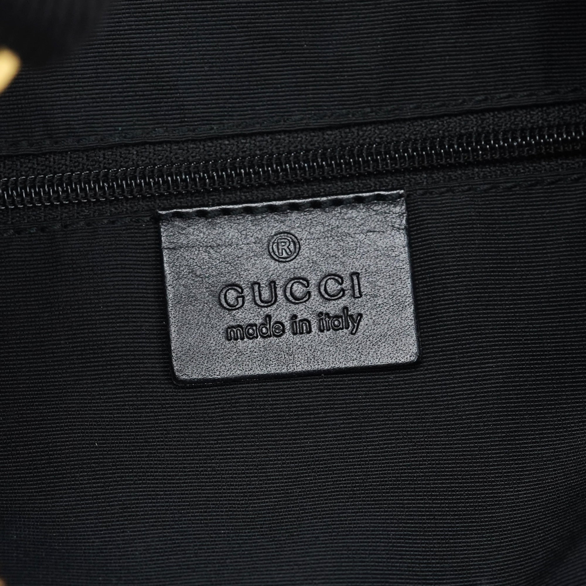 Black GG Canvas Crossbody Bag