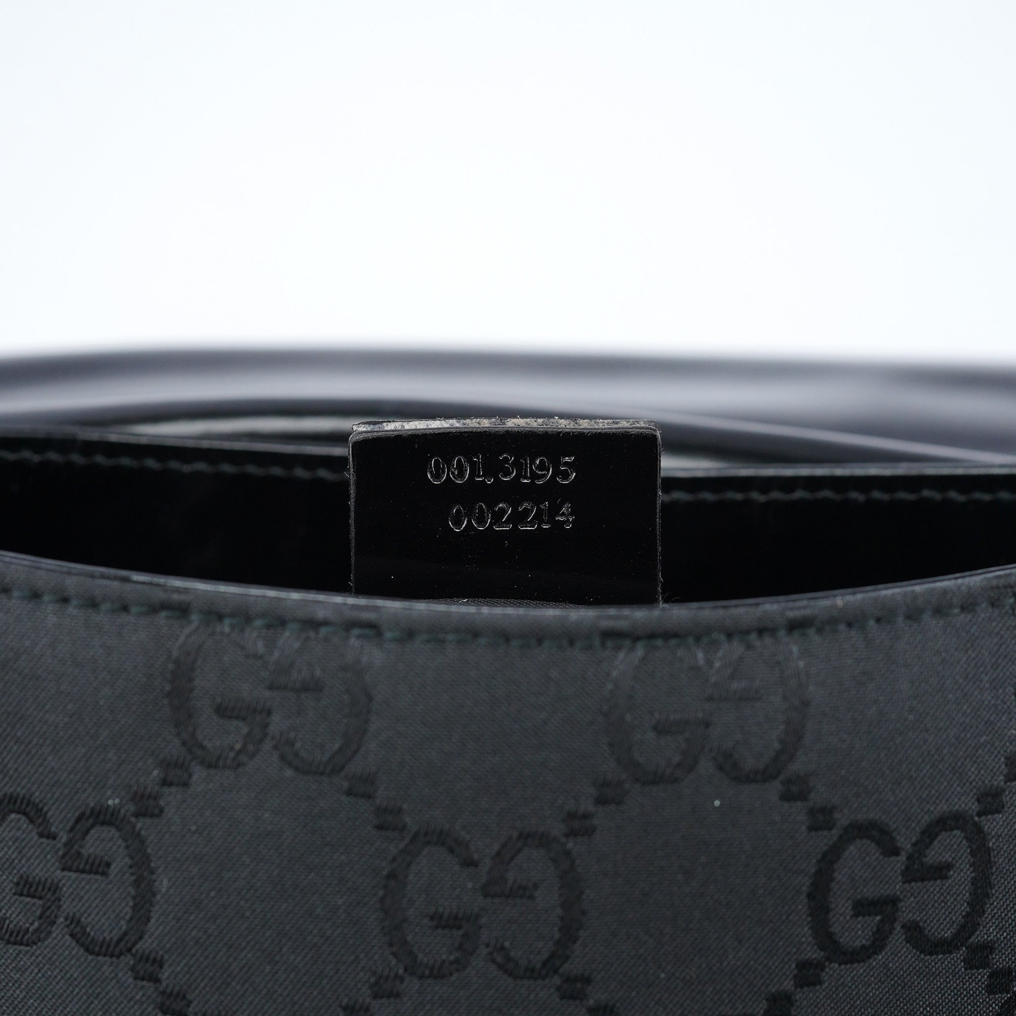Black GG Canvas Flap Shoulder Bag