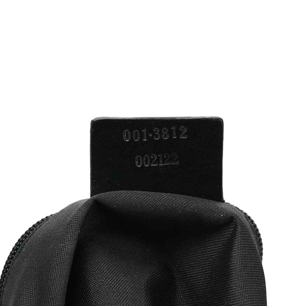 Black GG Canvas Hobo Shoulder Bag