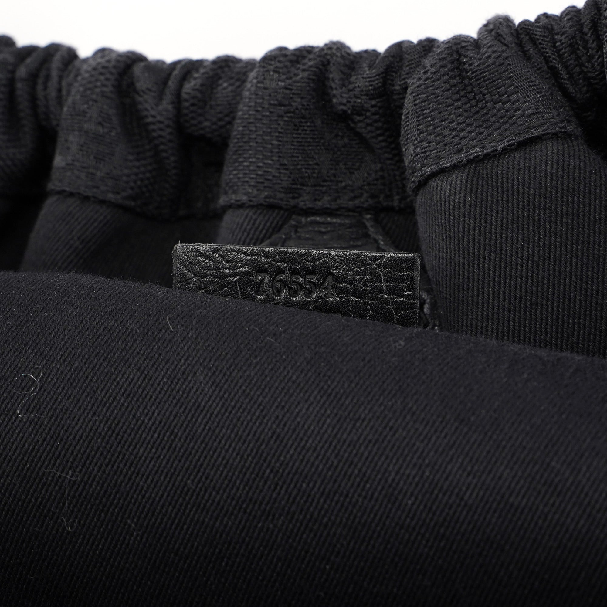 Black GG Dual Handle Bag