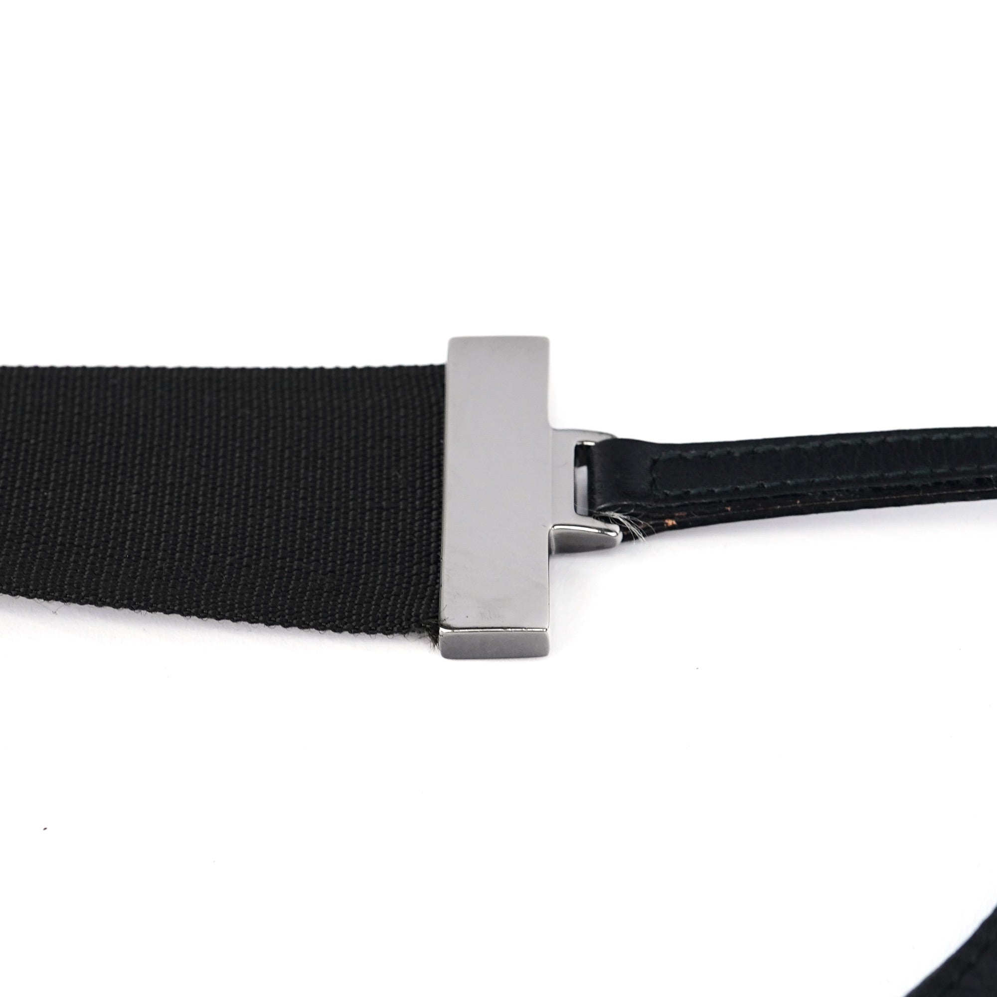 Black GG Dual Pocket Shoulder Bag