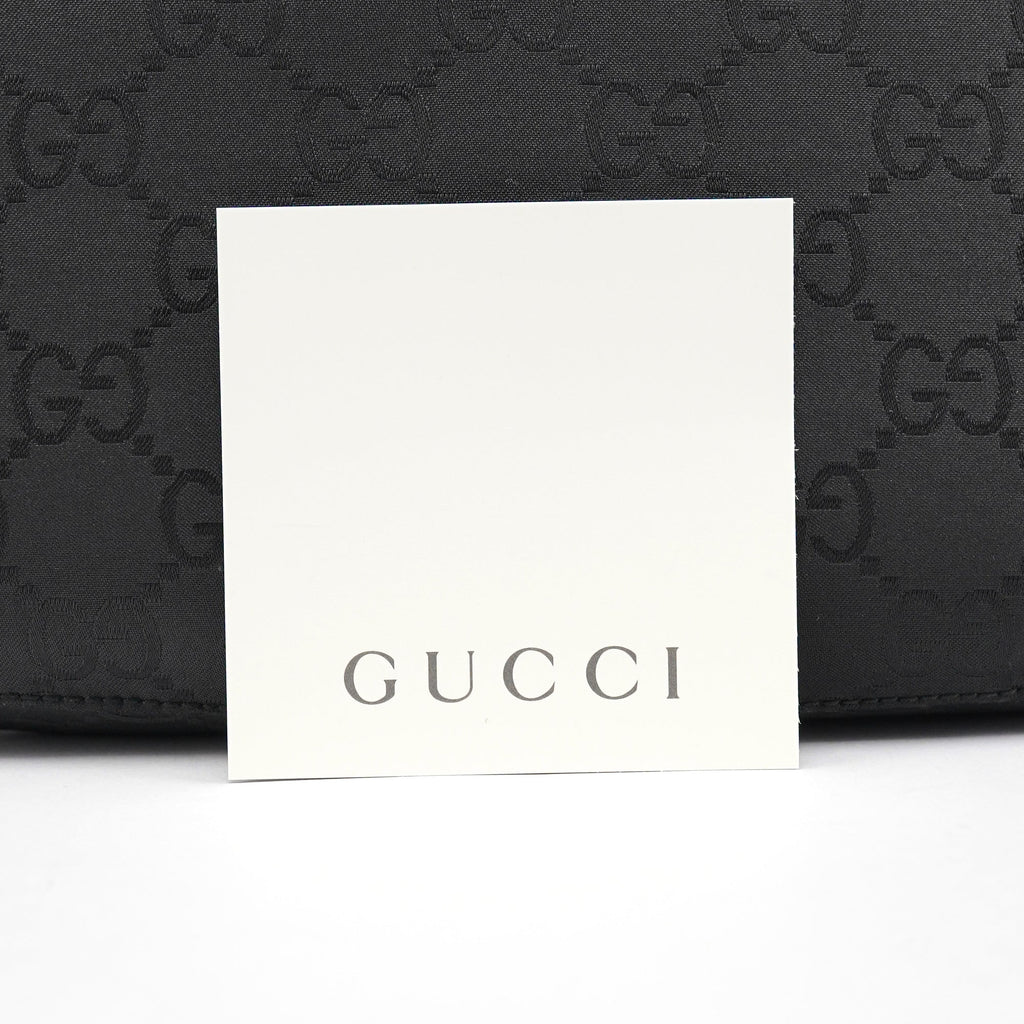 Black GG Hobo Shoulder Bag
