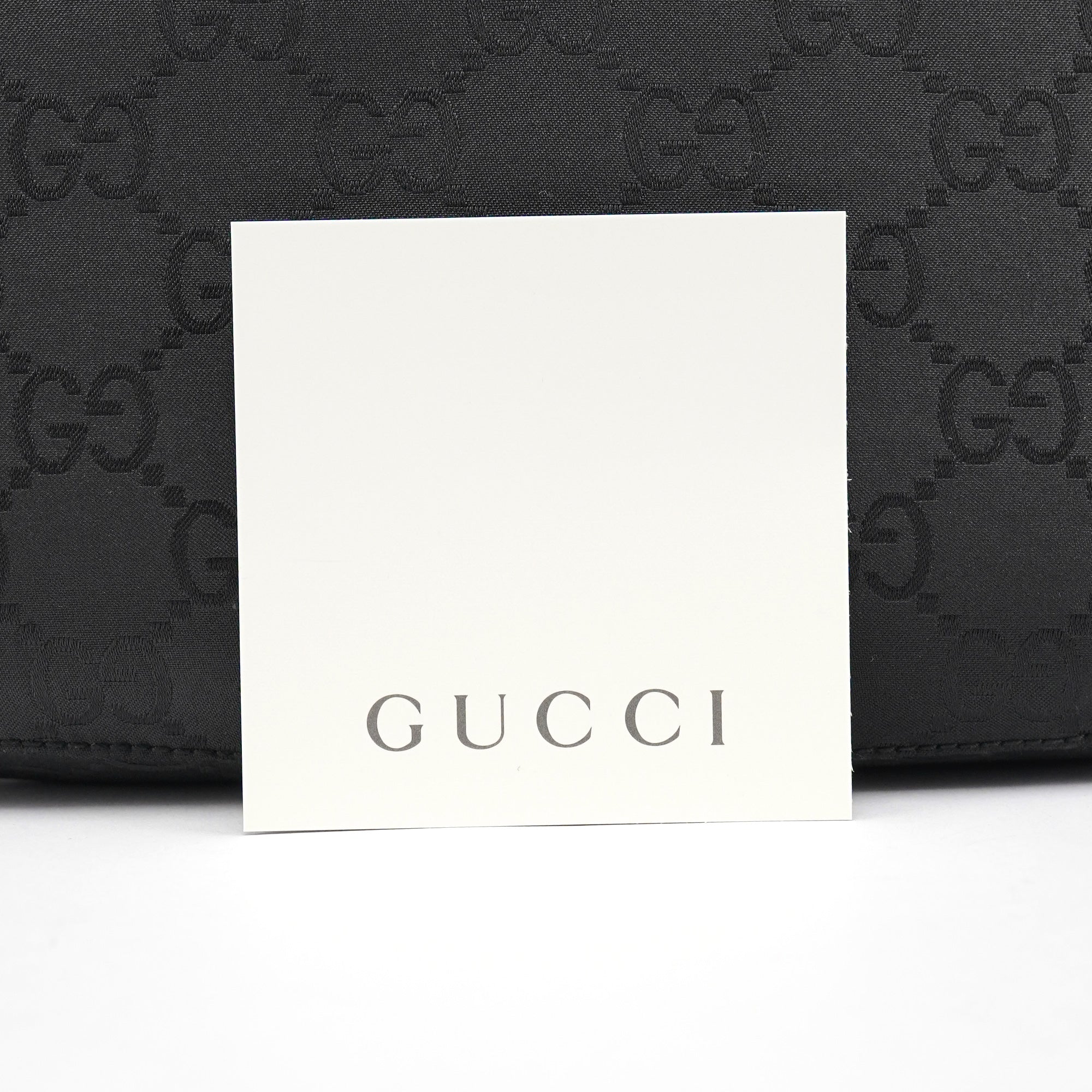Black GG Hobo Shoulder Bag