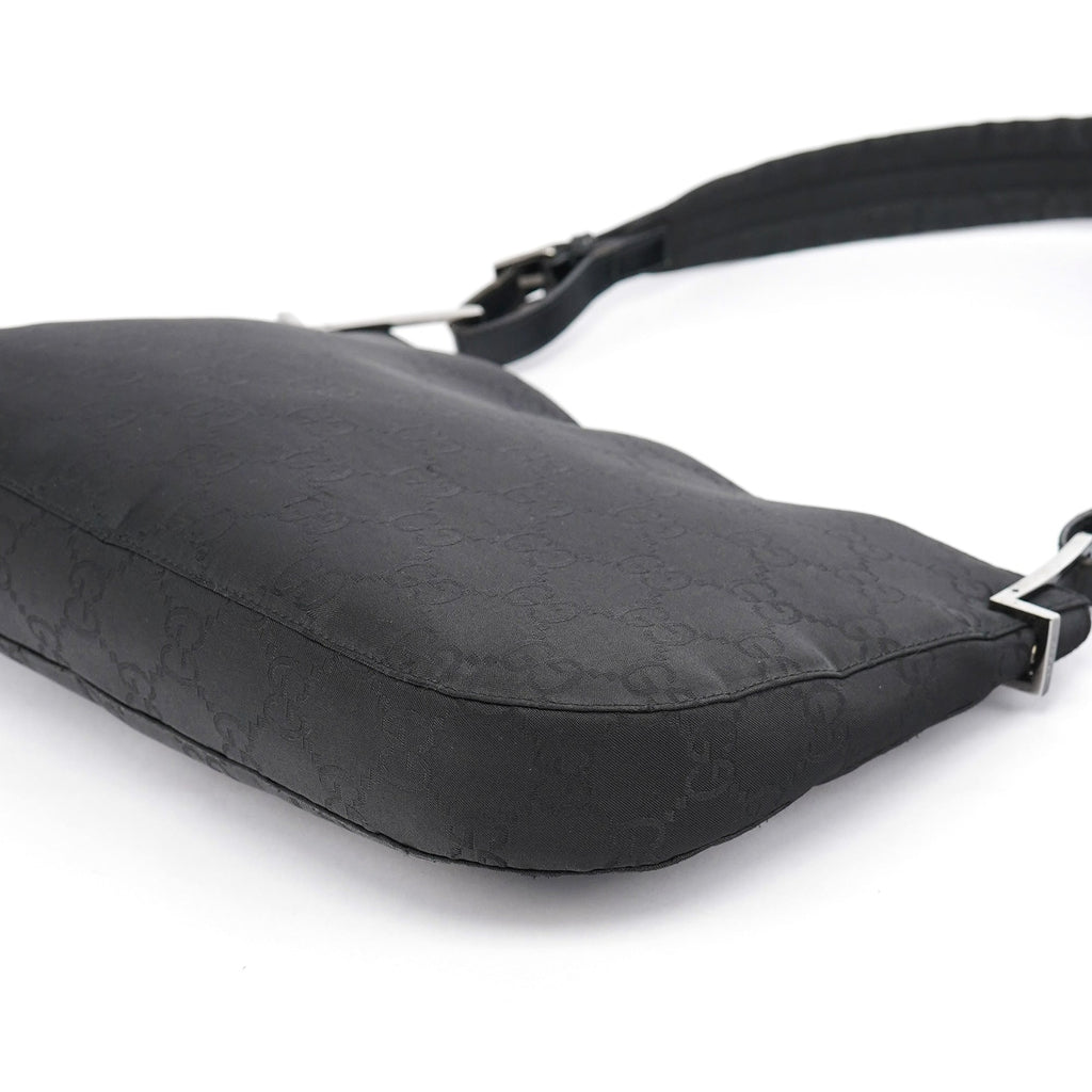 Black GG Hobo Shoulder Bag