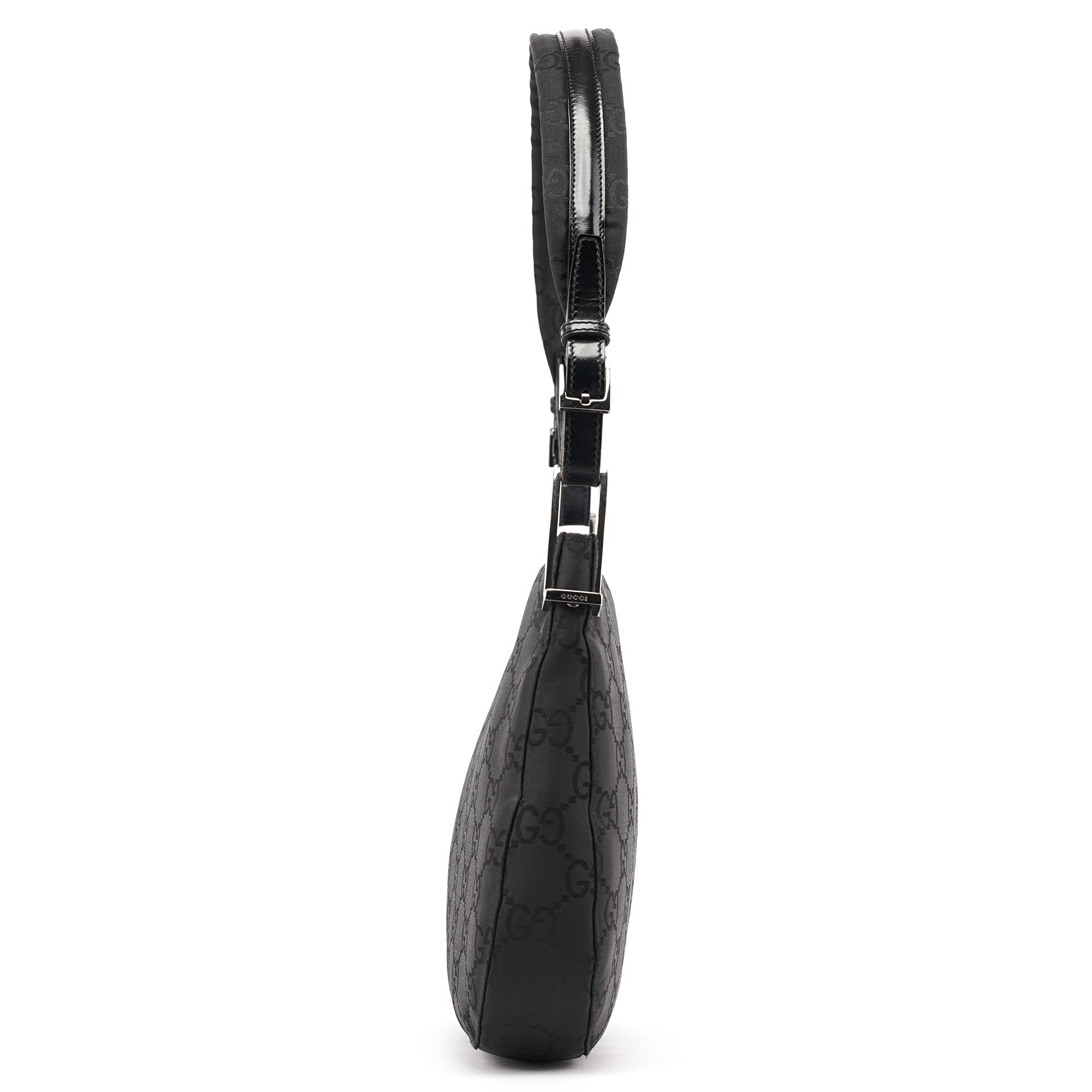 Black GG Hobo Shoulder Bag
