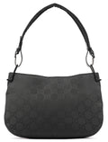 Black GG Hobo Shoulder Bag