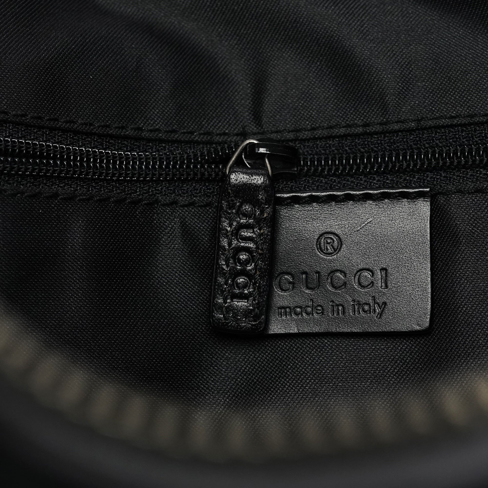 Black GG Hobo Shoulder Bag