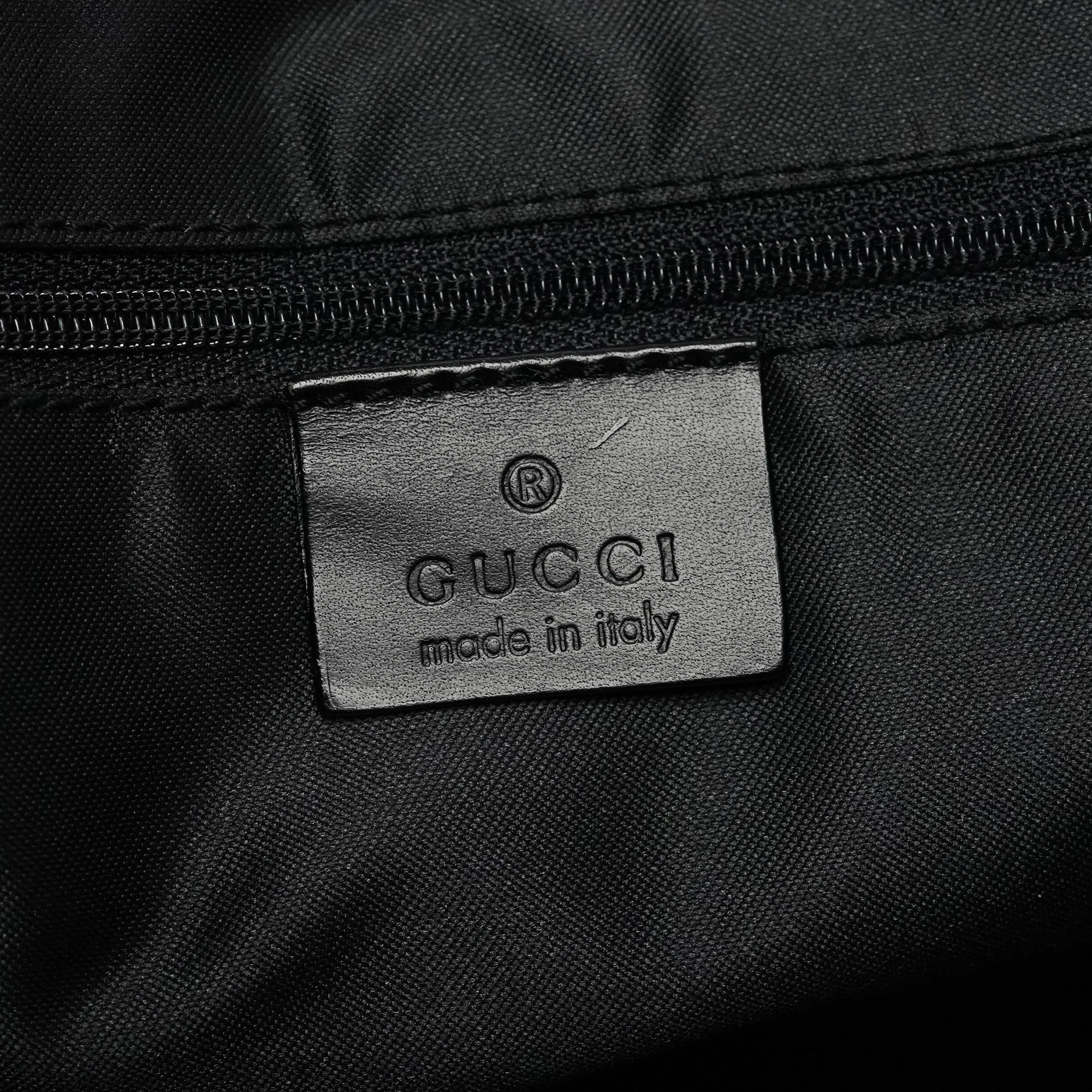 Black GG Hobo Shoulder Bag