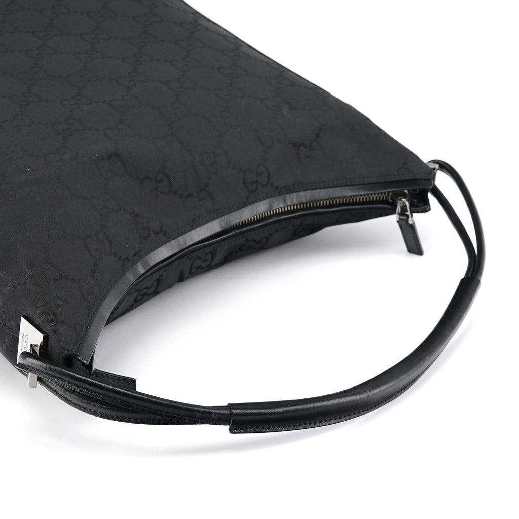 Black GG Hobo Shoulder Bag