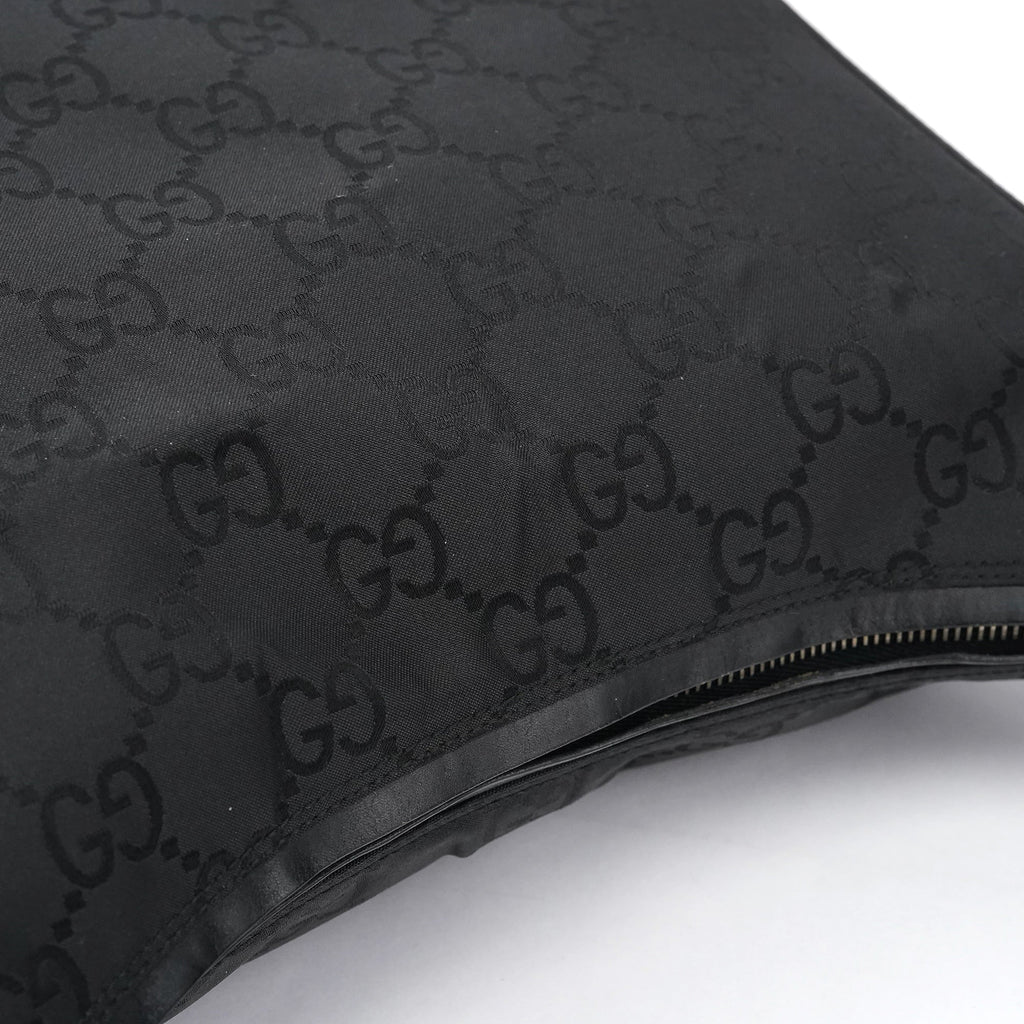 Black GG Hobo Shoulder Bag